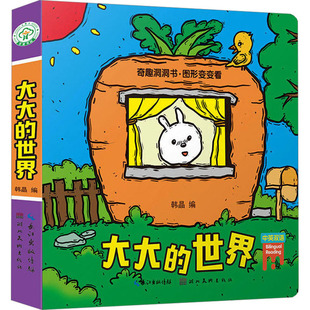 奇趣洞洞书·图形变变看 世界低幼启蒙