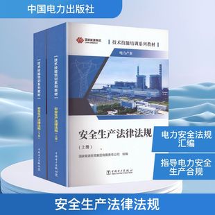 技术技能培训系列教材 安全生产法律法规水利电力培训教材 电力产业