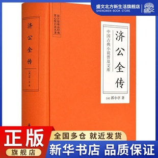 著 中国古典小说 诗词 济公全传 岳麓书社 郭小亭 文学 图书 清