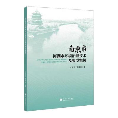 书籍正版 南京市河湖水环境治理技术及典型案例 付东王 河海大学出版社 自然科学 9787563082070