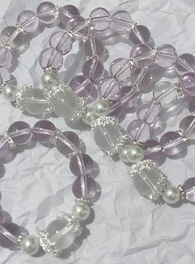 14mm新款琉璃手链女款轻奢小众设计感高级百搭手串手饰首饰饰品