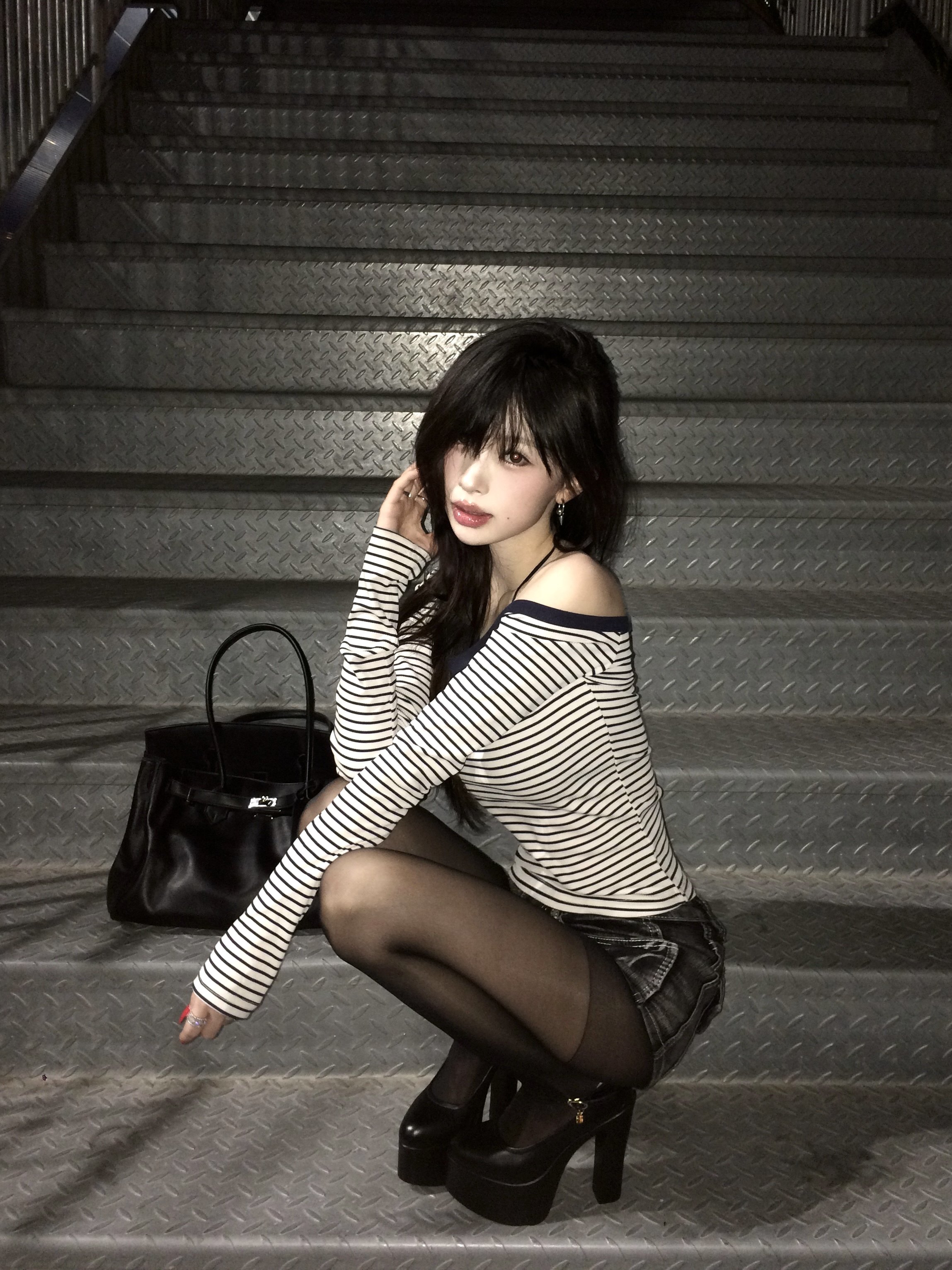 Teshop 15分高跟 女鞋恨天高 粗跟高跟鞋