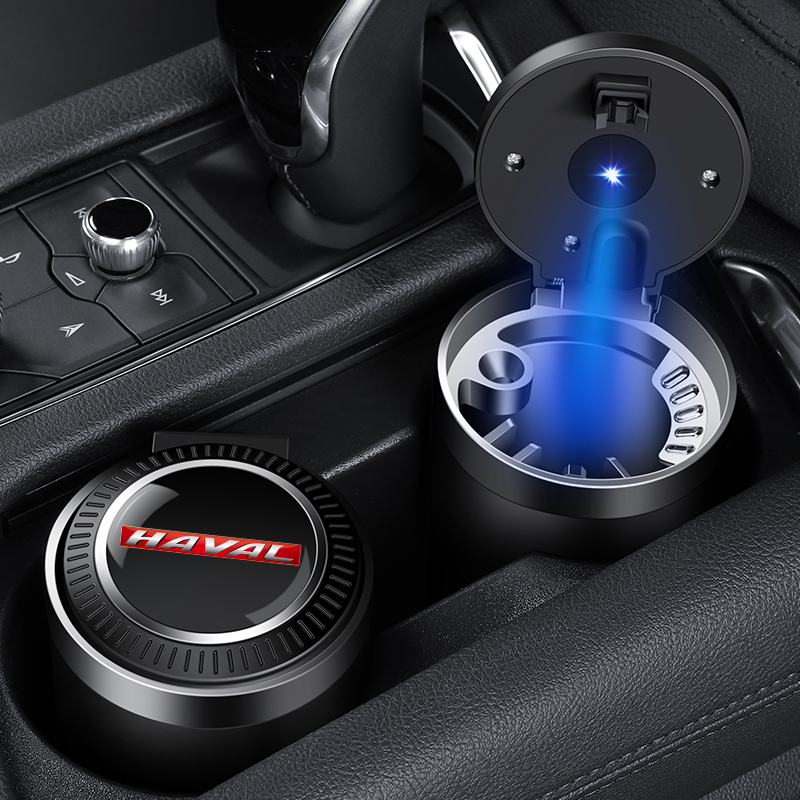 车载烟灰缸哈弗内饰改装用品