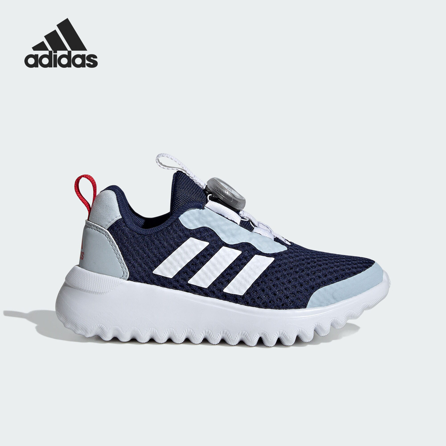 Adidas/阿迪达斯正品新款儿童旋转按钮透气防滑休闲鞋ID3378,童鞋/婴儿鞋/亲子鞋,运动鞋,淘宝优惠券,粉丝福利购,淘宝优惠卷
