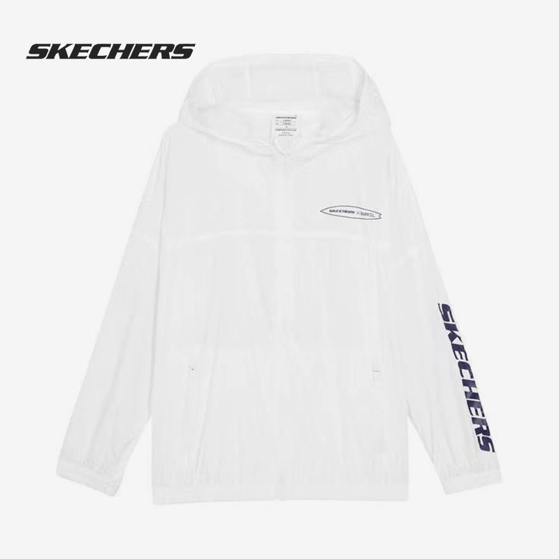 Skechers/斯凯奇正品2022春夏儿童运动休闲连帽外套L222K081