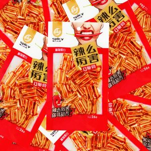 春福盈辣么厉害脆骨粉皮辣条香辣麻辣凉皮豆制品零食小吃豆干辣片