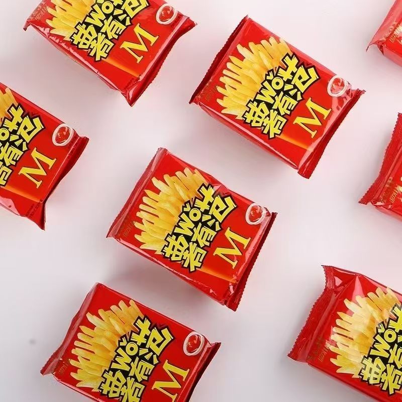 【0反式脂肪酸】薯条番茄烤肉味马铃薯香脆薯条办公宿舍休闲零食