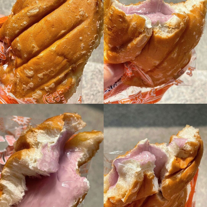 老式怀旧儿时三明治面包