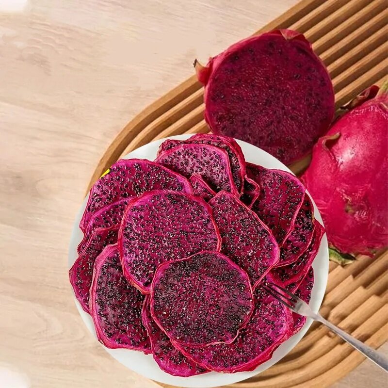 广西特产红心火龙果干零添加剂原味网红儿童解馋零食火龙果水果干