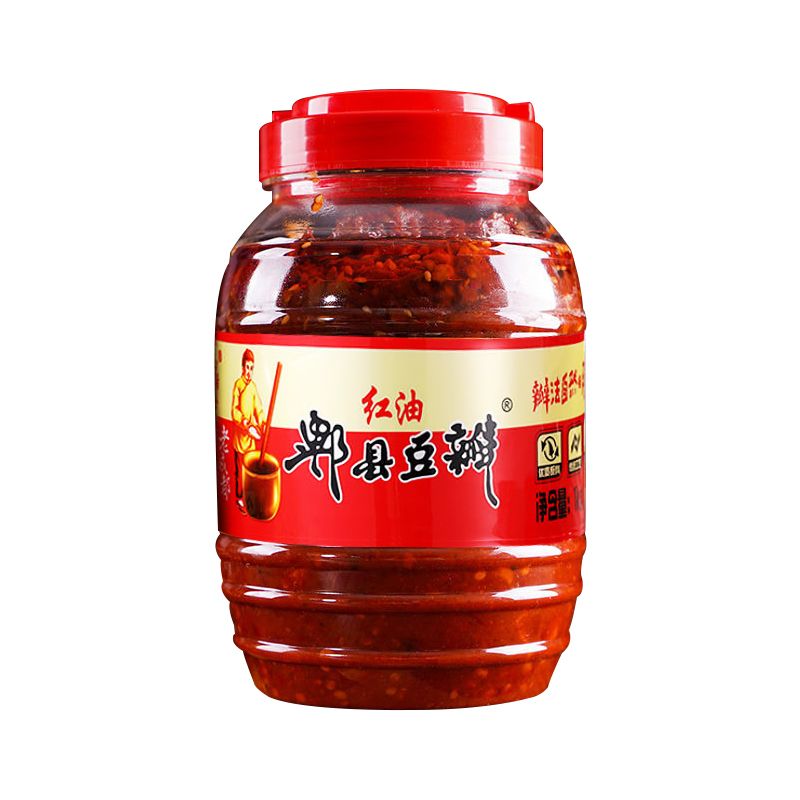 郫县豆瓣酱500g调味酱炒菜调料辣椒酱火锅干锅酱黄豆酱红油豆瓣酱