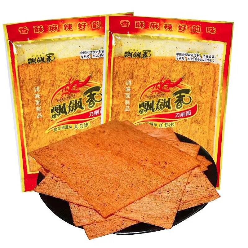 商超同款飘飚香刀削面辣片湖南特产辣条校园8090怀旧解馋辣片零食