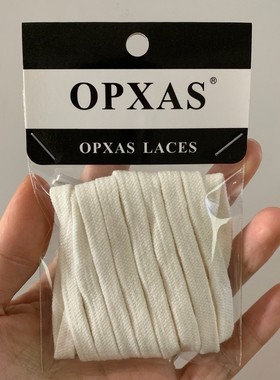 适配tiger 鬼冢虎6mm扁鞋带 男女运动小白鞋mexico66纯棉米白白色