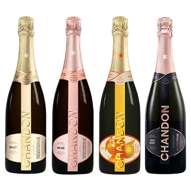 夏桐Chandon天然/柑橘/桃红天然/桃红高泡葡萄酒4种口味任选一