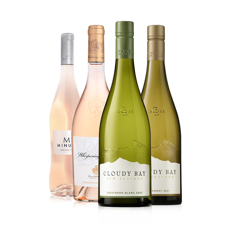 【官方直营】 沁心之旅组合云雾之湾长相思霞多丽干白葡萄酒桃红