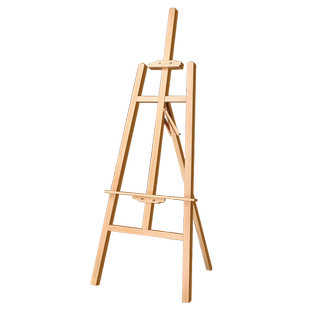 马利画架美术生专用木制画板画架套装4K素描写生折叠画画支架式油画架初学者儿童画架美术绘画架子木质展示架