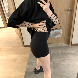 薄款 防走光神器鲨鱼裤 夏季 紧身收腹提臀瑜伽安全裤 女 黑色打底短裤