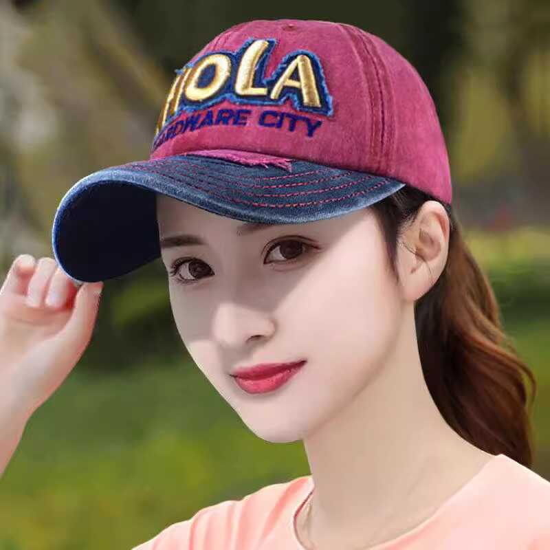 鸭舌帽户外百搭男女春夏秋