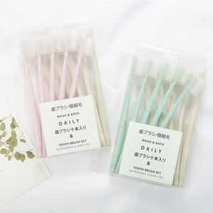 10支装日式牙刷带盖保护套