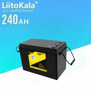 LiitoKala 12V240Ah磷酸铁锂电池组房车户外设备逆变大功率长续航