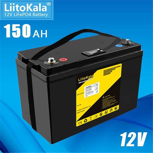 LiitoKalaLiitoKala 12V150AH铁锂电池 大容量 储能电池 户外夜市