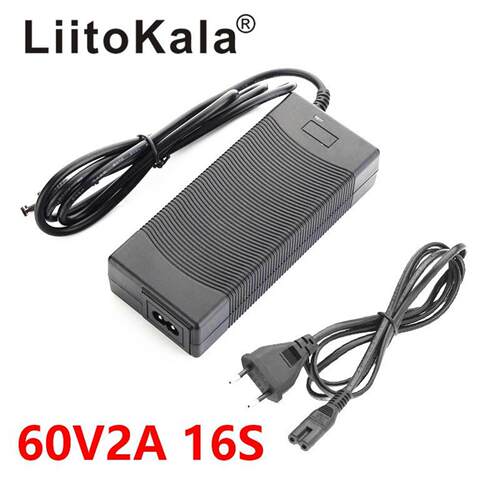 LiitoKala 16串 60V2A 67.2V电动车充电器 60V锂电动车充电器