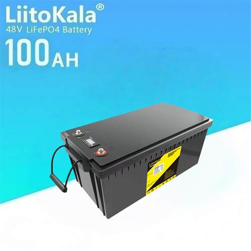 LiitoKala 16S 48V 100Ah LiFePo4 可充储能电池组