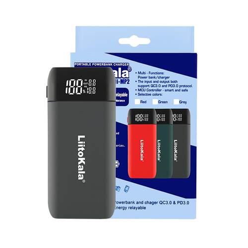LiitoKala Liitokala Lii-MP2旅行充电器Type C输入  快捷更换电