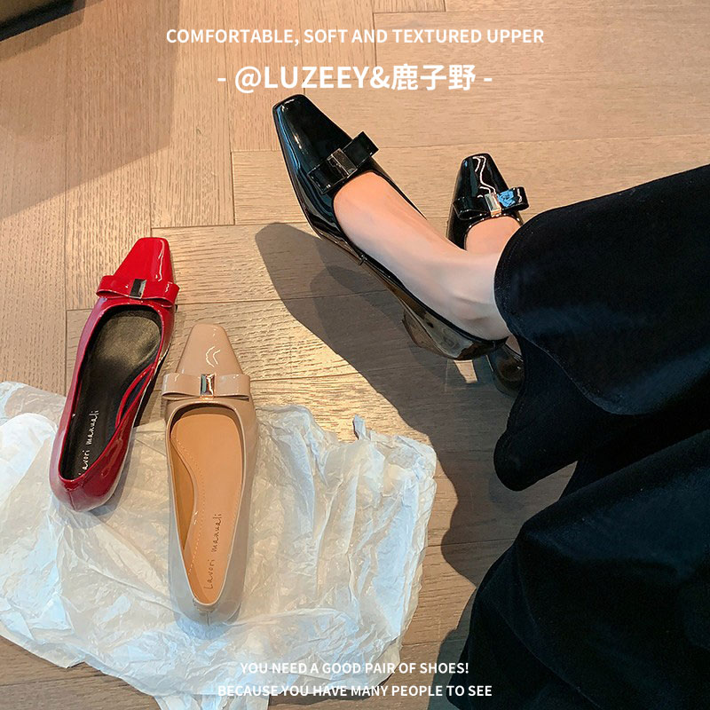 芭蕾单鞋女平底鞋通勤鞋子
