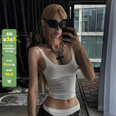 可叠穿吊带背心女修身 WEEKEEP 街头辣妹性感纯色基础薄款 显瘦上衣
