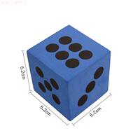 Square colored foam dice, educational children's toys, early education AIDS, tabletop interactive games, activity props, dice thumbnail 7