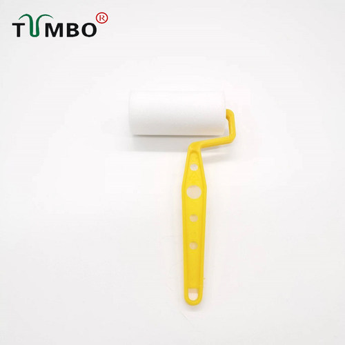 工厂直销跨境代发3寸油性海绵滚刷耐溶剂刷墙补漆改色无死角专用