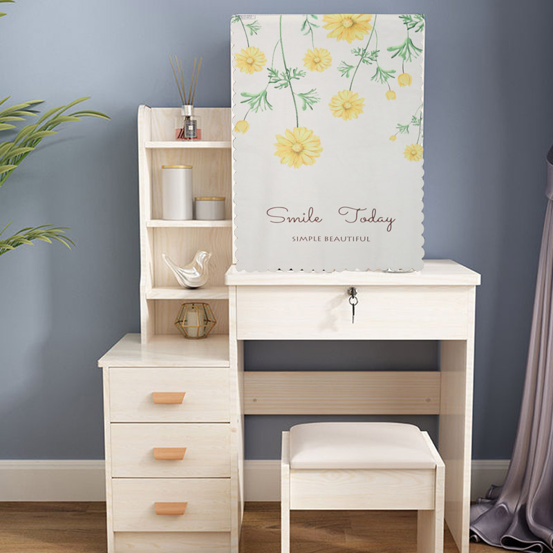 化妆镜魔术贴衣柜防尘风水门帘