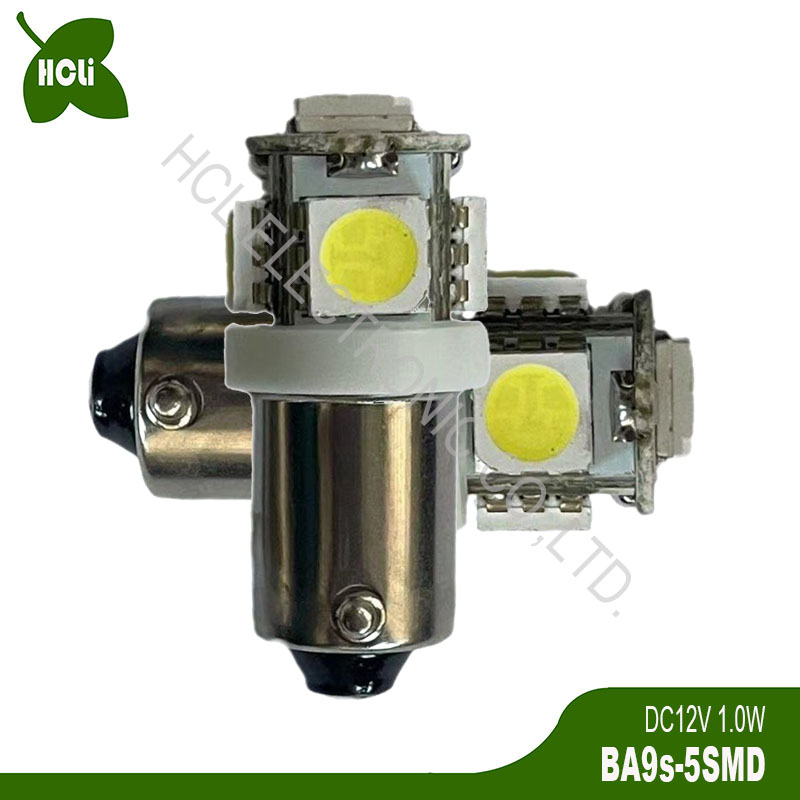 高品质 12V 1W BA9S BAX9S T4W T8.5 LED汽车角灯 示宽灯 阅读灯