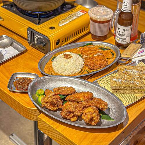 美式复古不锈钢餐盘托盘