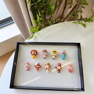 萌粒哭娃小狮子系列萌粒crybaby改娃摆件diy手机链挂件