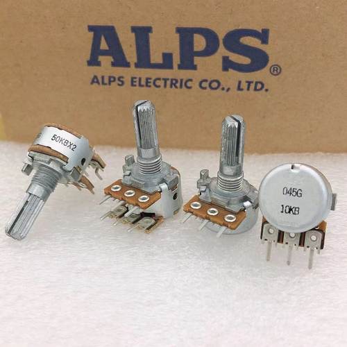 阿尔卑斯双联a20k碳膜电位器