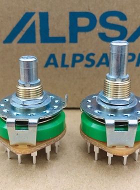 ALPS SRRM1C5400 SRRM1C6200波段旋转功放机信号切换开关单刀12档