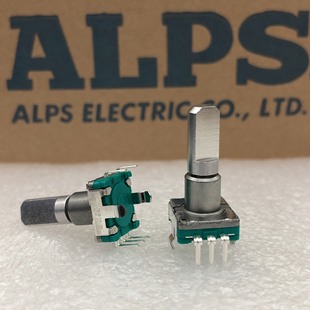 ALPS原装EC11E09244BS旋转编码器带按键开关18定位音响音量调节器