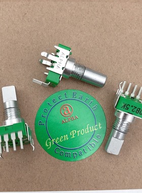 台湾ALPHA BOSS GT10音量效果器0B2.5k电位器4脚立式360°转0B20K