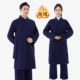武当秋冬季 男保暖道服女道衣禅修居士长袍 加厚三清领道袍道士服装