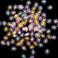 Хрустальные цветочные бусинки 100 кусочков бомба без бомбы объем веревки