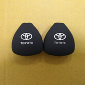 适用于丰田汽车钥匙包卡罗拉RAV4威驰凯美瑞锐志皇冠硅胶套扣改装