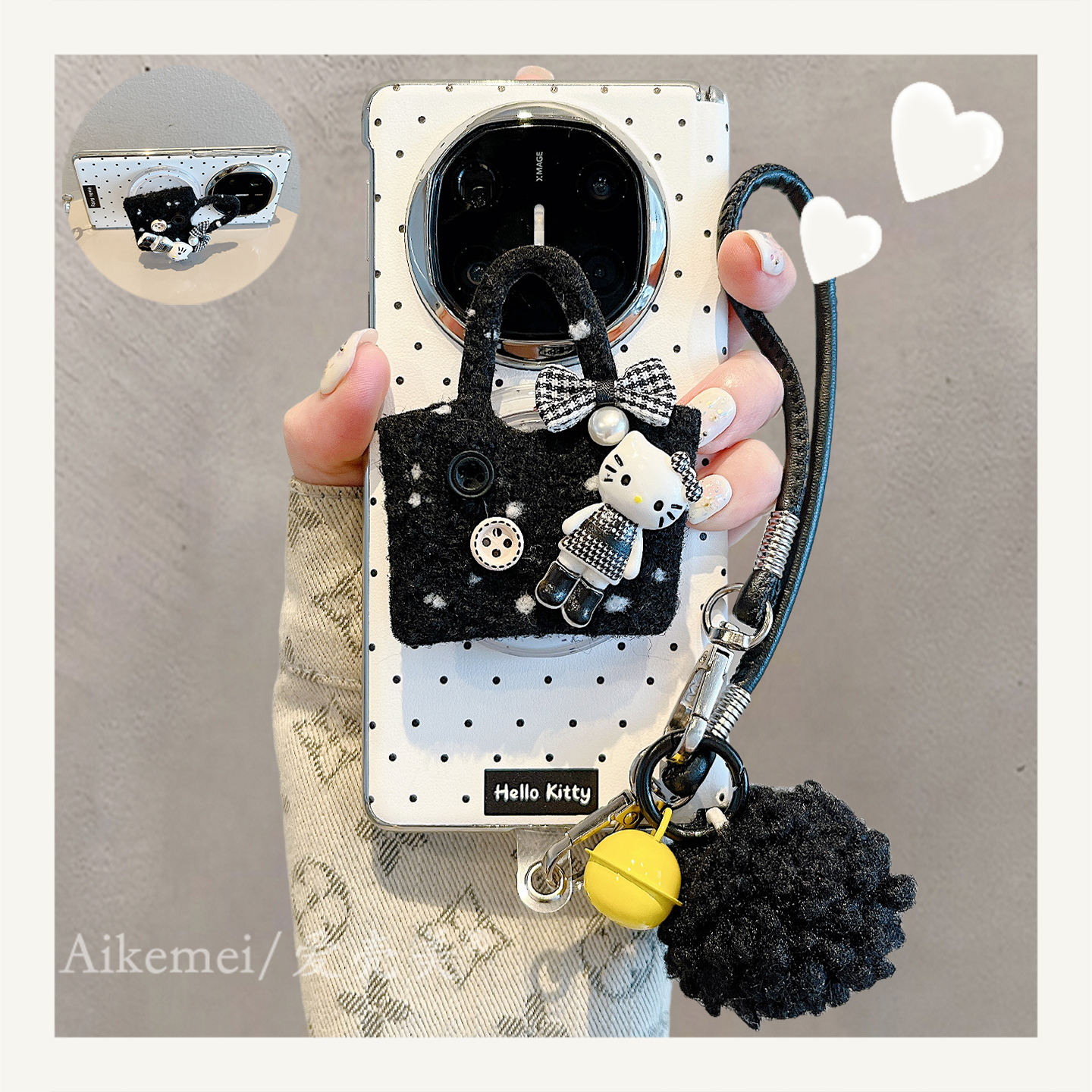 适用华为mateX6典藏版卡通手机壳