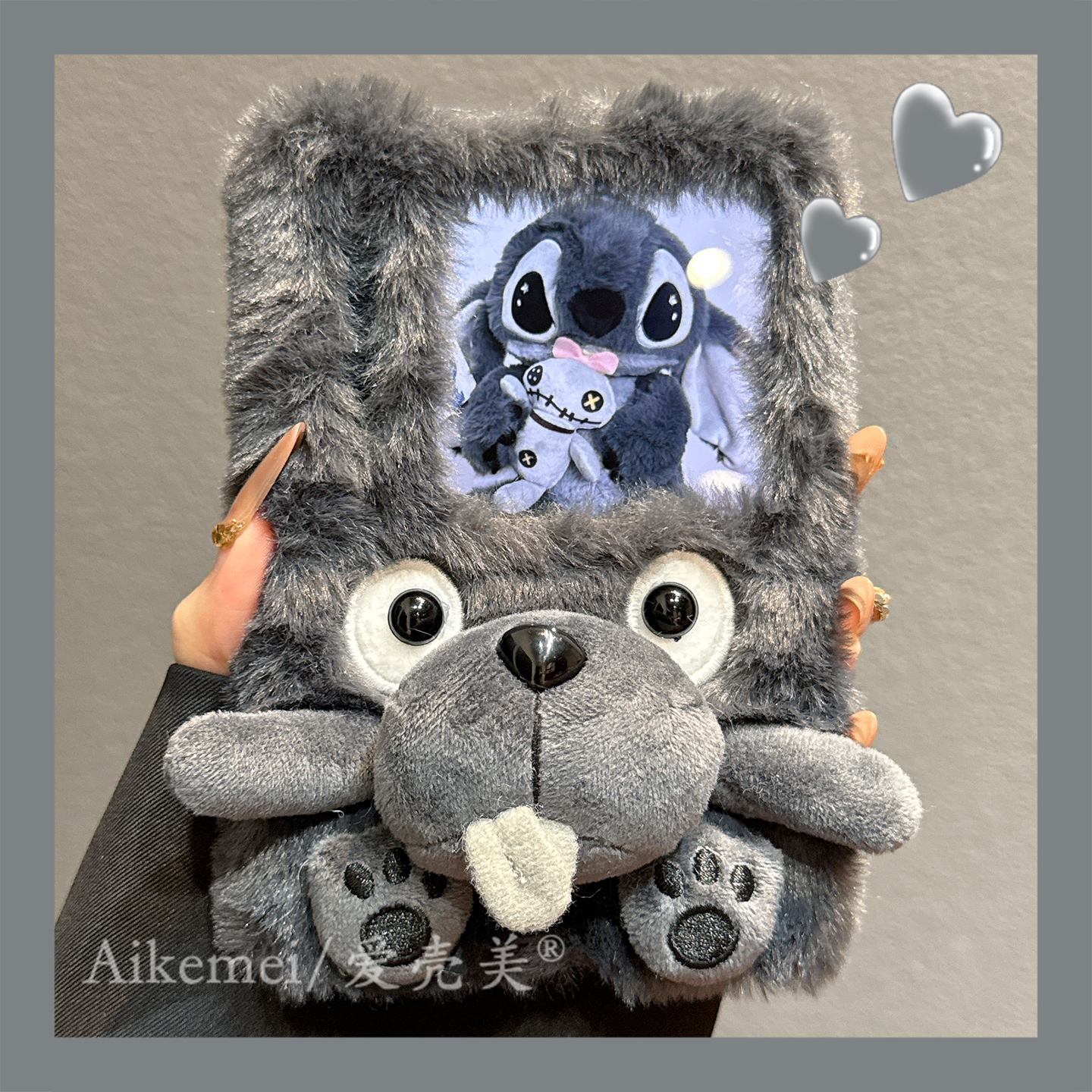 适用华为PuraX典藏版毛绒手机壳