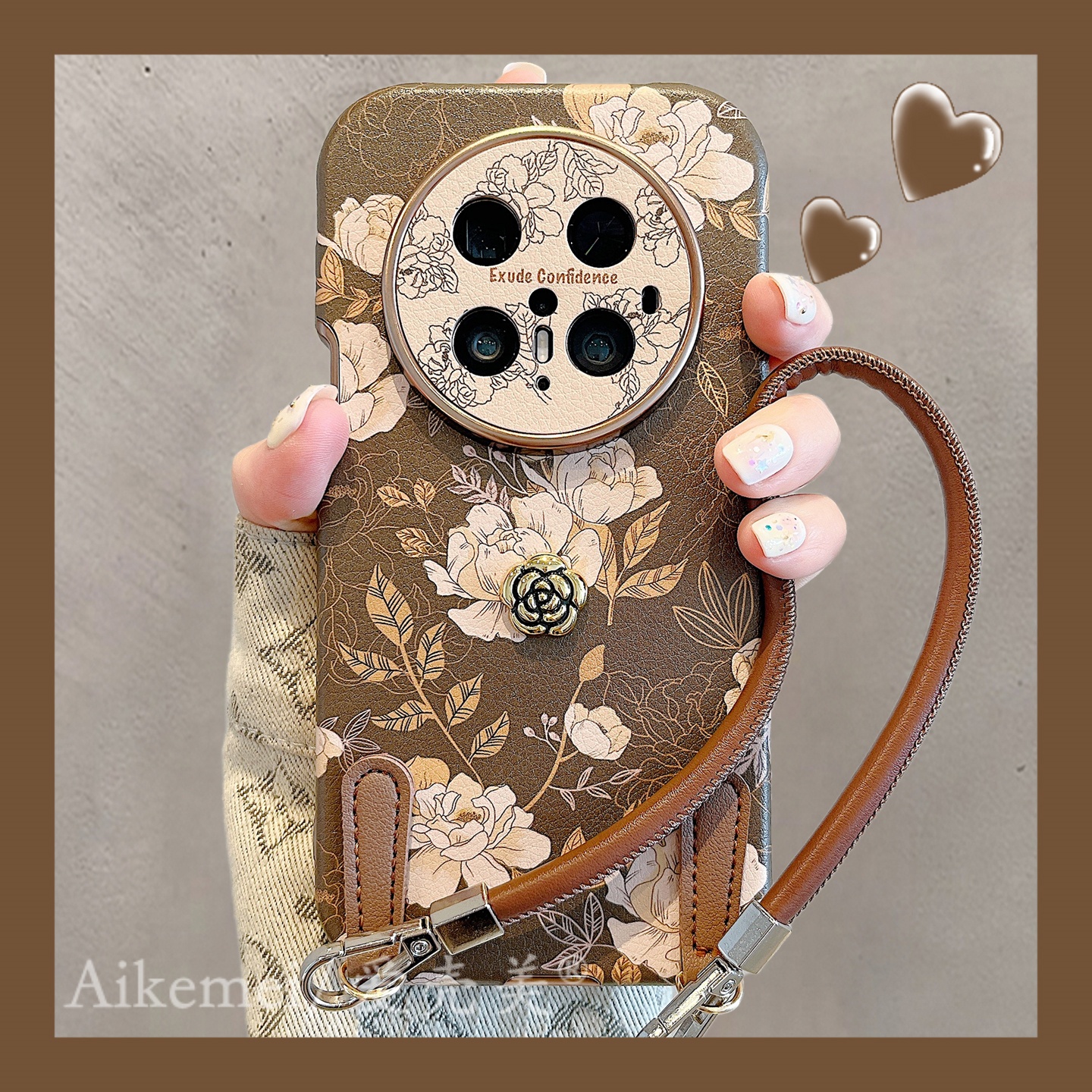 适用华为mate70pro+复古手机壳女