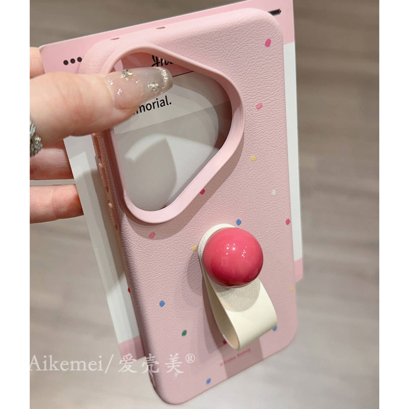 适用华为mate60pro+指环扣手机壳