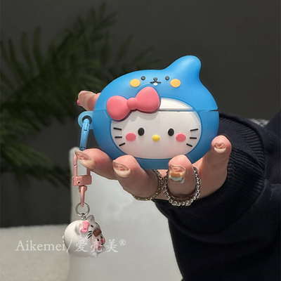 适用华为硅胶酷儿头套kitty猫女