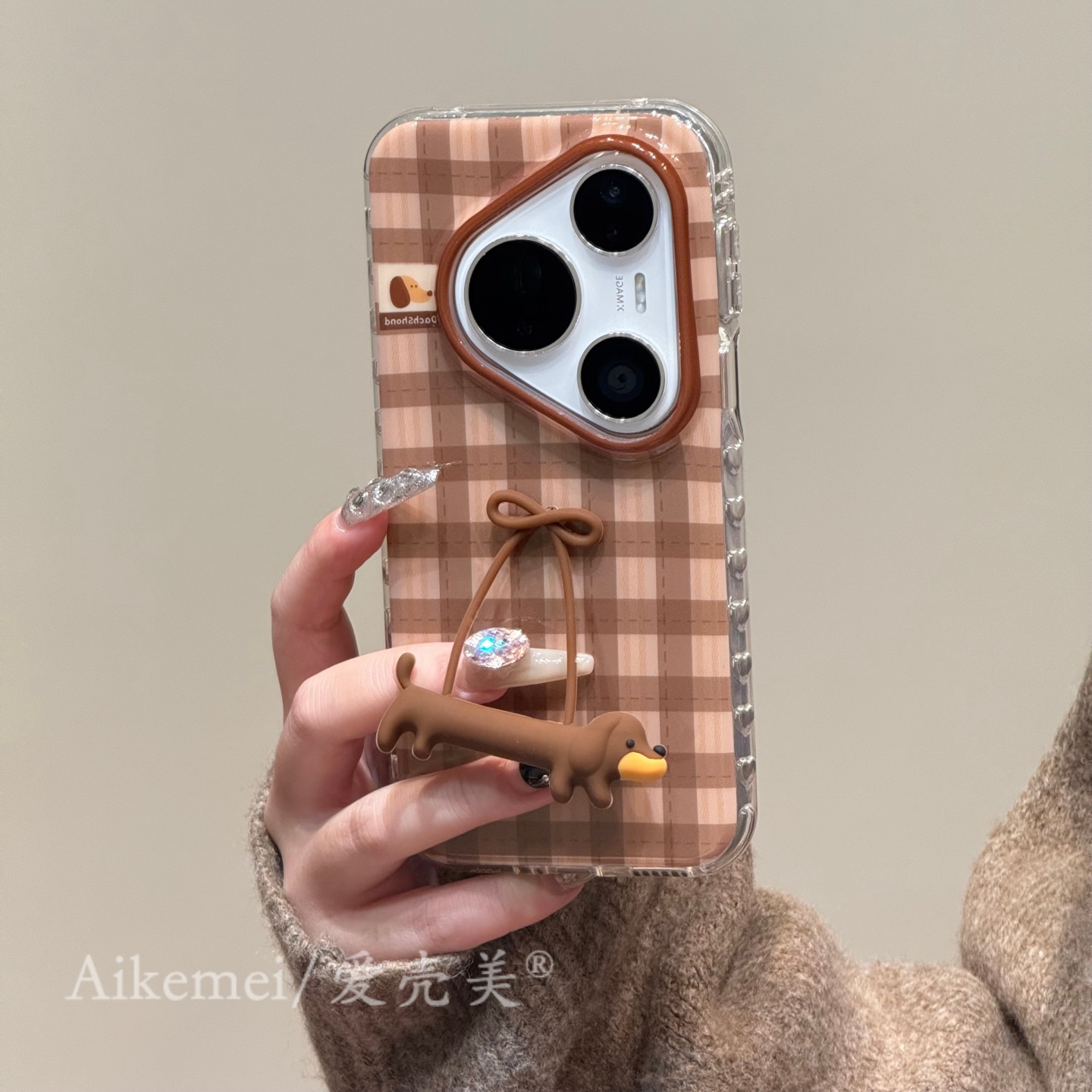 适用华为pura80pro+卡通手机壳女