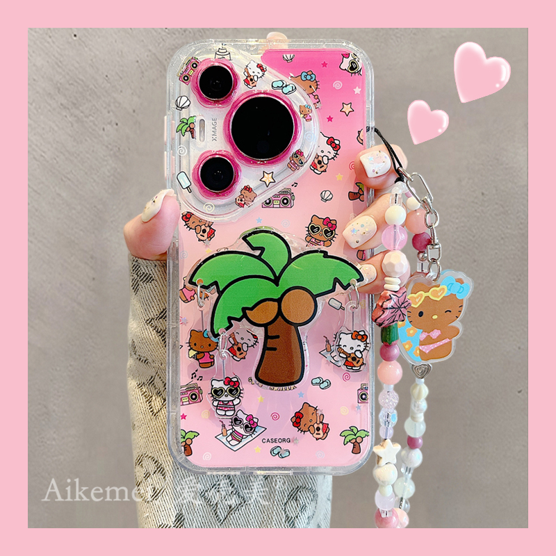 适用华为pura70pro+卡通手机壳女