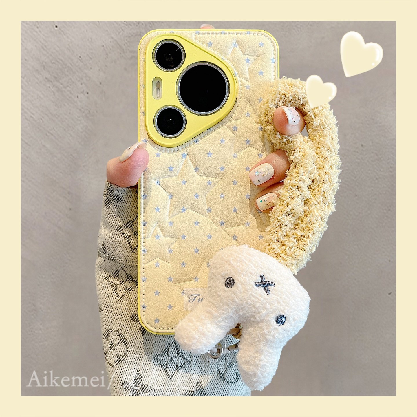 适用华为pura80pro+手机壳秋冬ins星星纹满屏波点Pura70pro毛绒挂绳p8070ultra气垫皮纹mate70pro+防摔男女款,3C数码配件,手机保护套/壳,淘宝优惠券,粉丝福利购,淘宝优惠卷